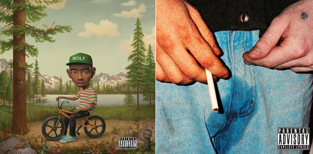 Wolf (2013) and Cherry Bomb (2015) alternate covers