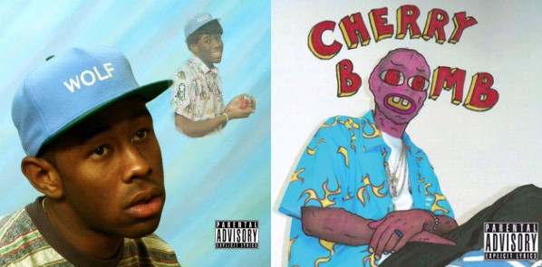 Wolf (2013) and Cherry Bomb (2015) original covers